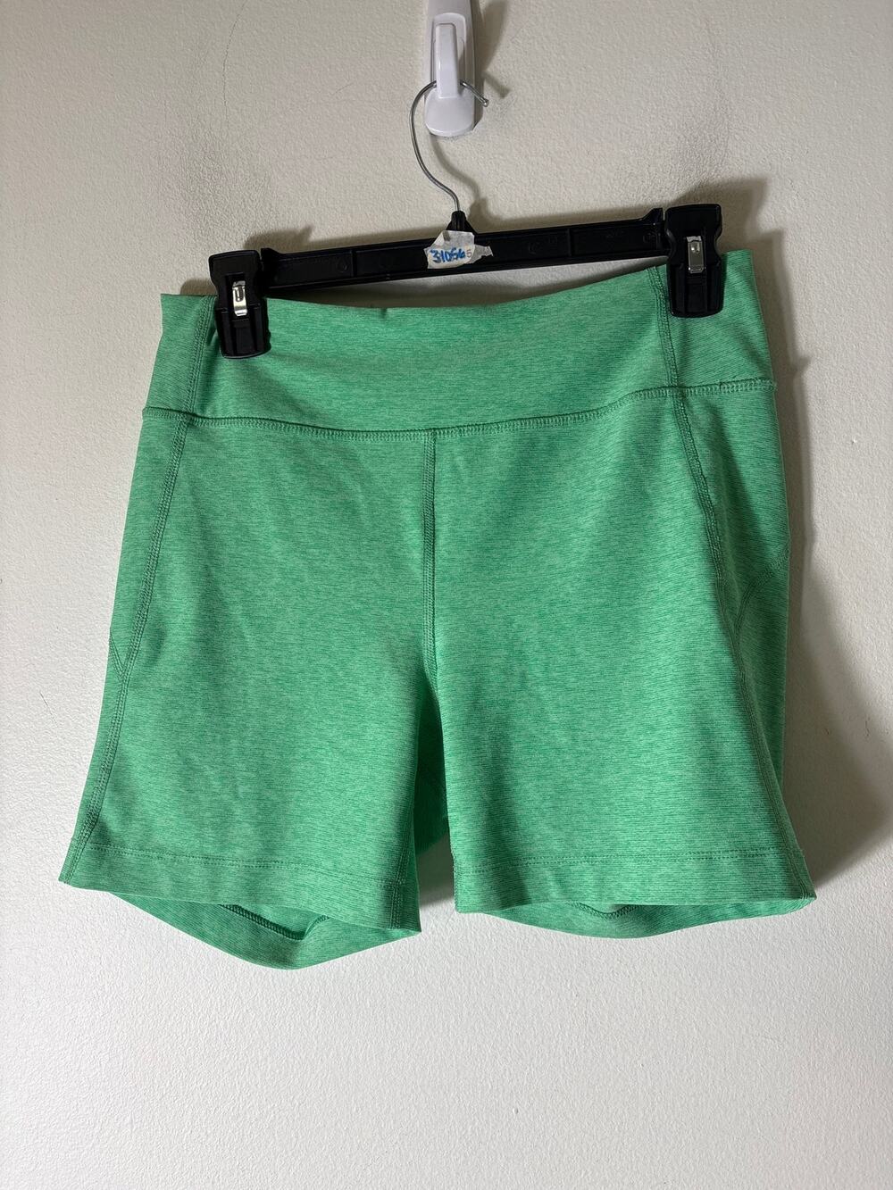 Outdoor Voices Green Biking Shorts Sz M